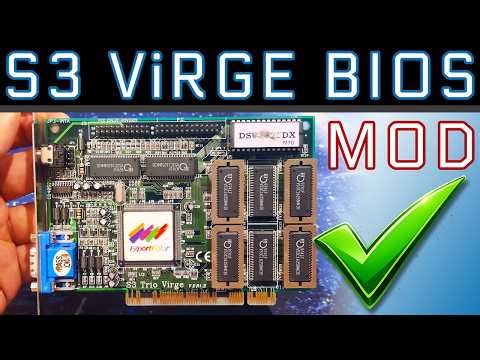 Finally BLACKGROUND! Fixing the S3 ViRGE "Pedestal" Bug with Assembly