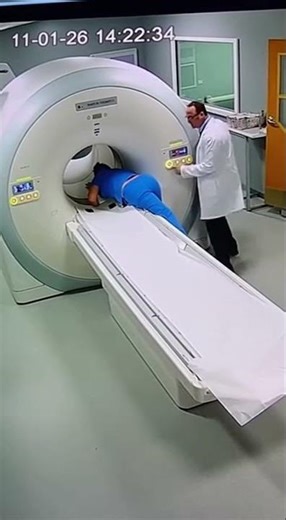 MRI Magnet Accident Caught on CCTV | Realistic Hospital Footage