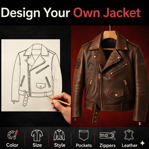 Custom Motorcycle Leather Jacket, Personalized Biker Jacket for Men & Women Made to Measure Genuine Leather Moto Jacket, Riding Gift for Him - Etsy