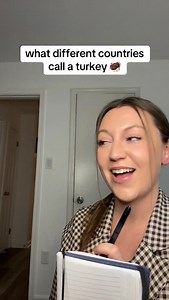580K views · 34K reactions | Origin of the words for turkey 旅 in different languages #languages #learn #languagelearning #thanksgiving | Roya | Facebook