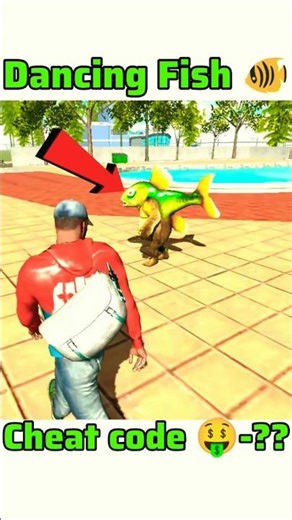 IBD3D🐠 Dancing Fish Cheat code 🤑! #shorts #indianbikedriving3d