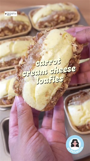 Carrot Cream Cheese Loaf Recipe — Carrot Cake Loafies