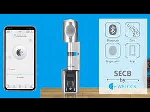 How to Install WE.LOCK SECB Intelligent Electronic Door Lock