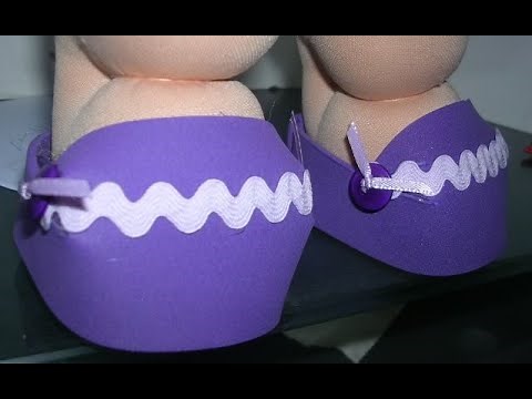 How I make my Cabbage Patch Kids Shoes