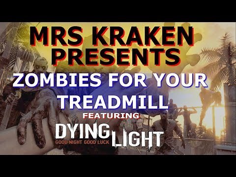 45 Minute Virtual Scenery for Treadmills with ZOMBIES! Use with treadmill or running in place