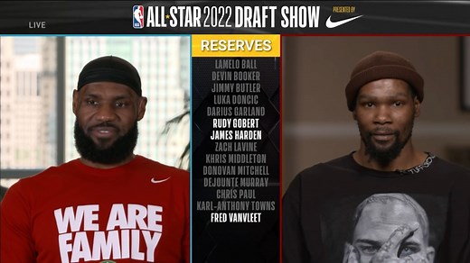 Check out the FULL 2022 #NBAAllStar Draft Show from tonight! 💫💥 2022 #NBAAllStar Game: Sunday, Feb. 20 at 8:00 PM ET on NBA on TNT & TBS | NBA
