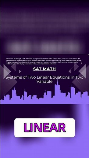 Digital SAT Math: Systems of Equations Explained!