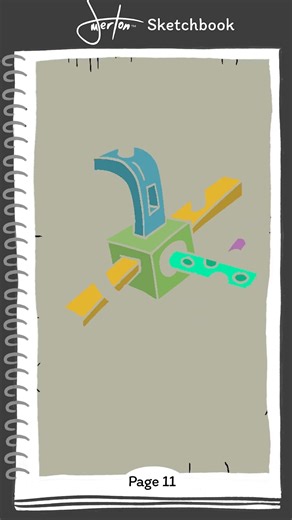 How to Draw a Colorful Abstract using Perspective #procreate #lighting #art #digitalart #abstract