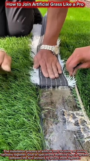 How to Join Artificial Grass Like a Pro