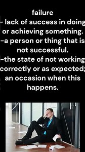 failure pronunciation and meaning