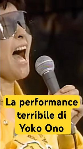 Yoko Ono sings Imagine - the performance we DIDN'T need