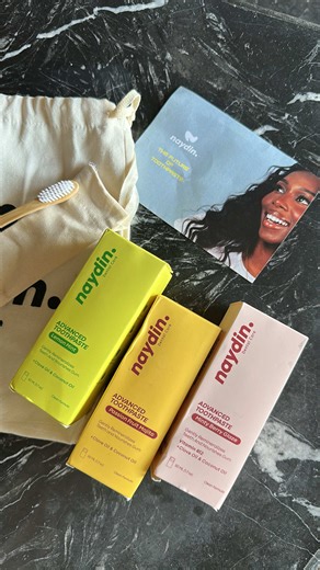 @naydin.care What you put in your mouth matters—start with your toothpaste #healthylifestyle #toothpaste #fyp #motivation #healthyliving