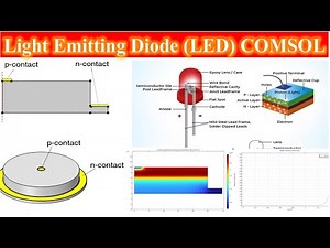 Simulation of GaAs LEDs with COMSOL