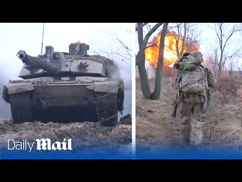 Ukrainian troops praise British Challenger 2 as 'the best tank in the world'