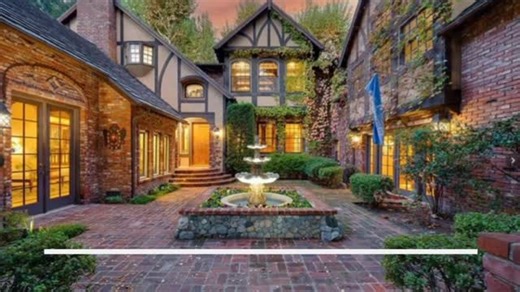 Cindy Carava | Glendora CA REALTOR® DRE#01943176 on Instagram: "Who’s dreaming of the perfect new home for the holidays?✨🏡 You’re in luck, this stunning English tutor estate could be yours!!!😍 When you step onto the grounds, you’ll swear you’re in the English countryside—until you realize you’re nestled in the stunning hills of La Cañada. From its classic timber-beamed and brick exterior, to its intricate interior woodwork, open vaulted ceilings with exposed wood beams, and stained and beveled