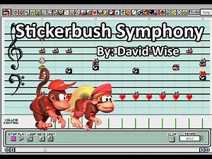 Stickerbush Symphony - Donkey Kong Country 2 [Super Mario Paint Cover]