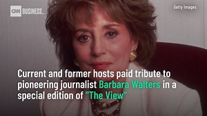 'She would kick us under the table': 'The View' hosts share Barbara Walters stories