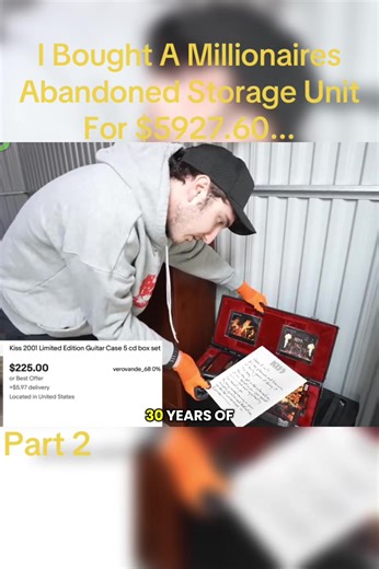 I Bought A Millionaires Abandoned Storage Unit For $5927.60... #storage #treasurehunt #mysteryboxes #jackpot #money