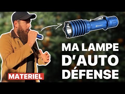 Ma LAMPE TACTIQUE puissante et aveuglante pour la SELF DÉFENSE ( Olight Warrior X Pro )