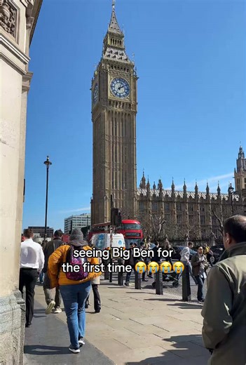 Experiencing Big Ben in London for the First Time