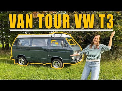 We present our VW T3 | Room tour VW Bus T3 Camper
