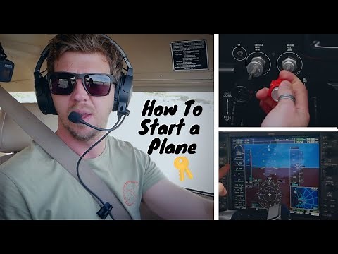 How to START A PLANE | Cessna c172sp