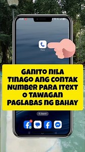 ganito nila tinago ang contak numbers para itext at e call paglabas ng bahay! #tutorial