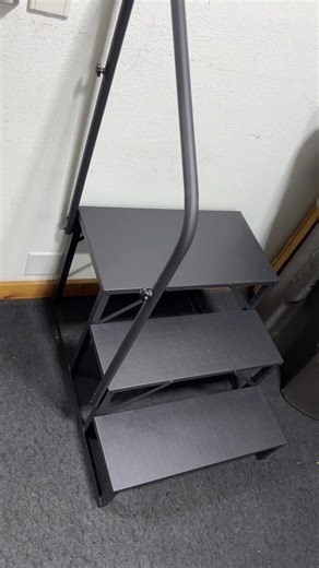 Nilight RV Steps with Handrail, 3 Steps Hot Tub Steps Outdoor RV Stairs Step Portable Mobile Motor Home Stairs for Camper Travel Trailers Dock Entry Steps 5th Wheel RV Porch with Anti-Slip Handrail #rvsteps #rvstairs