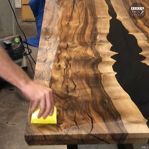 549K views · 7.1K reactions | Making Gorgeous Wood & Epoxy Furniture | Blacktail Studio | Facebook