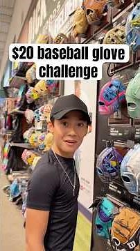 $20 baseball glove challenge #baseball #baseballequipment #baseballlife #baseballlove #basebroz #mlb
