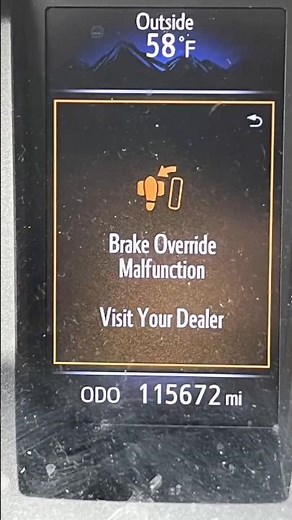 Toyota Brake Override Malfunction FIX (Won’t Shift Out of Park) Code P05042