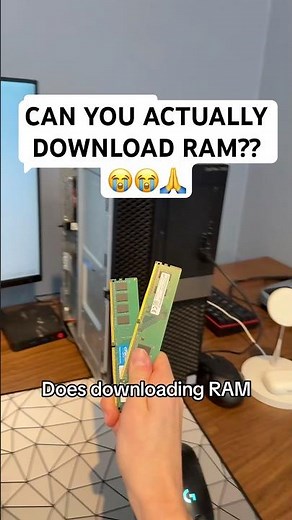 Can you actually DOWNLOAD RAM?? #pc #ram #techtok
