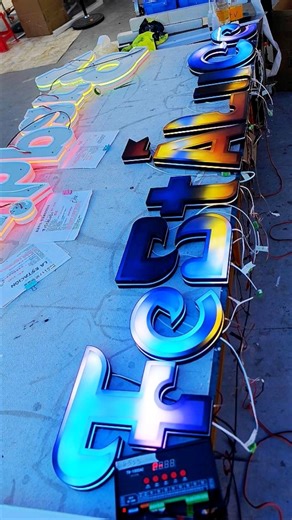 A luminous sign in the new century that can make your store's storefront have a high turnover rate🤩🤩🤩#ledsign #led #signage #signagemarking #logodesign | XDdynamicsigns