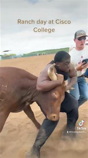 Ranch day at Cisco College goes viral🤯