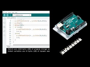 Como utilizar un neopixel WS2812 con Arduino