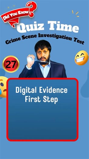 PG Level CSI MCQ 27 | For All Forensic Exams Prep | Crime Scene Investigation #forensicscience #mcq