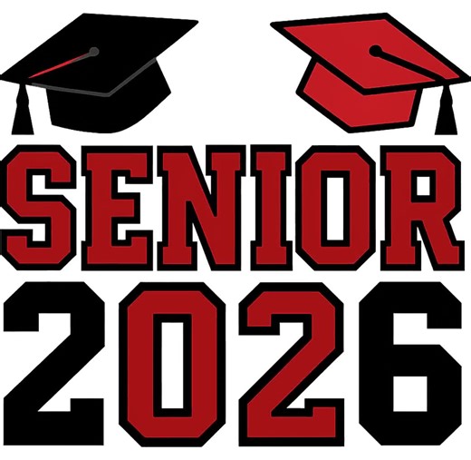 Senior 2026 Png Red and Black Graduation 2026 Sublimation Designs, Class of 2026 Png Senior 2026 Mom Shirt, 2026 Senior Class Maroon - Etsy