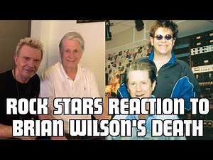 Rock Stars’ reactions to Brian Wilson's death