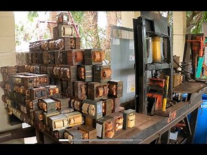 How To Process Scrap for Extra $$$$ pt2. Massive Transformer Break Down!