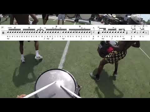 2022 BOSTON CRUSADERS SNARES - "SNAKE" (LEARN THE BEATS)