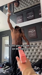 I love the ceiling mirrors lol #reels | Real Street Family