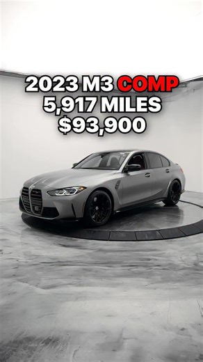 The PERFECT G80 spec😍 Frozen Pure Gray on Fiona red and LOADED with options 🙌 Head online for the full listing on our newest M3 arrival — now LIVE!💻 #bmw #g80 #m3 #carsforsale #m3forsale #germancars #bimmer | Earth MotorCars