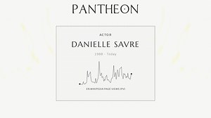 Danielle Savre Biography | Pantheon