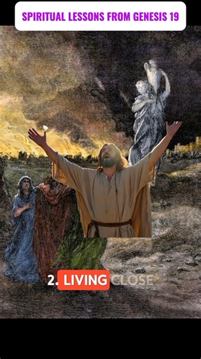 SPIRITUAL LESSONS FROM GENESIS 19. #bible #motivation #bibleverse #storystream #shorts