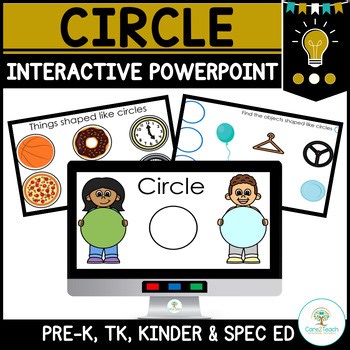 Circle Interactive PowerPoint Activity | Preschool, Prek, TK, K & Spec Education