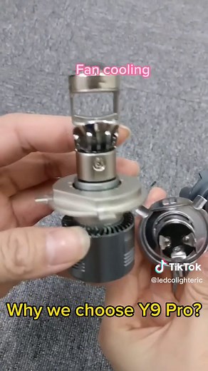 Y9 Pro vs Halogen and General LED Comparison