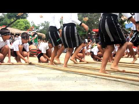 Cheraw dance: the traditional mass bamboo dance of Mizoram