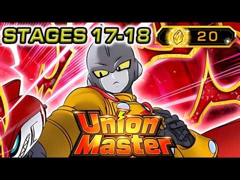 STAGES 17 & 18 UNION MASTER! BOND OF MASTER AND DISCIPLE! Dragon Ball Z Dokkan Battle