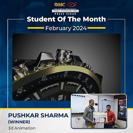 3D Animation work made by MAAC Preet Vihar student #3dmodel #3d #modelling #studentwork #work #workoftheday #maac #maacindia #maacpreetvihar #preetvihar #delhi #eastdelhi #animation #institute #training #education #vfx #visualeffects #gaming #multimedia #graphic #graphicdesign #graphicdesigner #webdesign #careercourses #animationcourses #job | Maac Preet Vihar