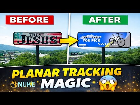 Beginner Friendly Planar Tracking in Nuke | 100% Working Method 🔥steb by step
